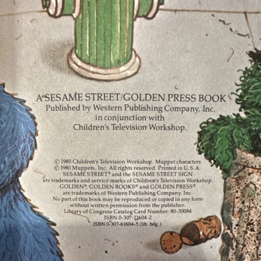 Vintage Sesame Street, I Can Do It Myself, 1980, Hardcover,‎ Kingsley & Brown